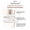 GD11 Premium RX Revitalizing Eye Cream | Anti-Aging & Anti-Wrinkle Cream for Elasticity Care with Stem Cell Extract & Shea Butter | Hydrating, Soothing, and Cooling Cream with Metal Massager, 1.01 oz.