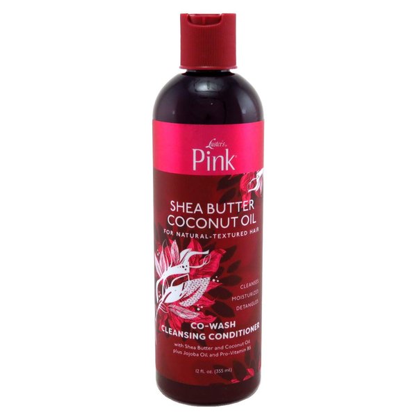 Lusters Pink Shea Butter & Coconut Oil Co-Wash 12 Ounce (355ml) (6 Pack)