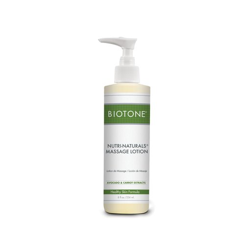Biotone Nutri-Naturals Products Massage Lotion, 8 Ounce