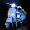 YEABRICKS LED Light Kit for Lego - Creator Vespa 125 Building Blocks Model, LED Light Set Compatible with 10298(Lego Set NOT Included)