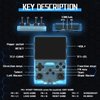 RegiisJoy 30000 Games in 1 Handheld Game Console R40S PRO 3.5 inch IPS Screen Mini Retro Console 3800mAh Portable Pocket Arcade 45 simulators 256G TF Card