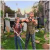 PlayStation The Last of US, 2-Pack 6” Joel & Ellie Action Figures with 19 Accessories, The Shapes Collection, for PS5 Fans & Collectors Ages 17+