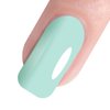 Vishine Nail Gel Polish, 15ml Soak Off Nail Gel Polish Nail Art Manicure Salon DIY Long-lasting, UV LED Lamp Required - Light Mint Green 0.5 OZ