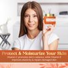 Envy Vitamin C & Vitamin E Face Moisturizer Cream - Reduce Acne Scars and Fine Lines, Hydrating, Anti-aging Day Cream - Cruelty Free Korean Skin Care For All Skin Types - 1.69 Fl. oz