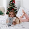 ZGXIONG Elephant Stuffed Animal Grey Stuffed Elephant Plush Toys Cute Plush Elephant Toy Elephant Gifts for Women Elephants Stuffed Animals for Kids Girls for Mother's Day Birthday Gifts 9 Inch