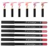 ANGGREK Lip Liner,Lip Pencil Waterproof Lip Liner Long Lasting 6pcs Lip Liner Professional Waterproof Matte Long Lasting Lip Pencil Pigmented Cosmetics(set 02)