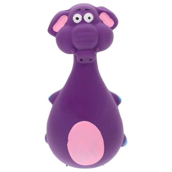 Cabilock Squeaky Dog Toy Puppies Elephant Shaped Interactive Dog Toy Teeth Cleaning Boredom Relief Dog Toys Aggressive Chewers