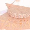 Rose Gold 75th Birthday Sash and Tiara for Women, Happy 75th Birthday Gifts for Women, 75th Birthday Sash and Crown Set, 75th Birthday, Womens 75th Birthday Gifts