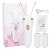 Cotton Thread Epilator Electric Cotton Thread Epilator Facial Epilator Hair Removal Machine Hair on Face & Chin[Pink]