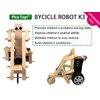 Pica Toys Wooden Wireless Remote Control Robotics Bicycle K3 - Creative Engineering Circuit Science STEM Building Kit - Electric Motor DIY Experiment for Kids, Teens and Adults