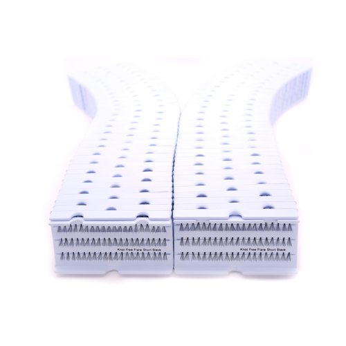 Cherishlook Professional 100packs Individual Lashes (Knot Free Flare Short)