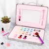 Make It Real: Just BeYouTiful! Mega Cosmetic Set - 29pcs, 6 Collections, Nail Accessories, Body Glitter, Eye Shadow, Lip Gloss, Girls & Kids Ages 8+
