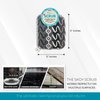 Skoy Scrub, 4-Pack Non-Scratching, Reusable Scrub for Kitchen and Household Use, Environmentally-Friendly, Dishwasher Safe, Monochromatic Colors