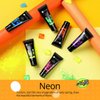 UR SUGAR Neon Poly Extension Gel Nail Polish Set, 6 Colors Hot Pink Neon Green Yellow Orange Bright Colors Spring Summer Poly Nail Gel Polish Kit Long Lasting Soak Off Gel Polish Gift Box for Women
