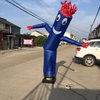 20ft Advertising Inflatable Tube Men(No Blower) Giant Waving Arm Fly Puppet Christmas Decorative Signs for Business Store Party