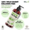 Deley Naturals Dog Fish Oil Icelandic - Dog Itching Skin Relief with Omega 3 6 9 for Skin, Coat, and Heart - Omega 3 Fish Oil for Dogs Skin Irritation Treatment - Skin and Coat Supplements for Dogs