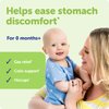 Ddrops Baby Tummy Relief Liquid Drops, Organic Gripe Water for Newborns, Relief from Gas, Colic, Fussiness and Hiccups, Just One Drop, Herbal Ingredients, 120 Drops