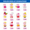 Peppa Pig Magnetic Wood Dress Up Doll. Includes 26 Colorful Magnetic Wood Pieces and Wooden Storage Box. Encourages Creative Play with Mix and Match Fun for Preschoolers and Kids Ages 3 and over.