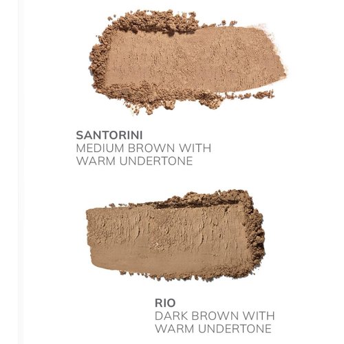 FARMASi Powder Bronzer Blush Skin Makeup, Highly Pigmented, Cushiony Formula with Nourishing Vegetable Squalene and long-lasting Smooth-Satin Finish Refreshing Moisture Boost 0.4 Fl Oz 04 St Santorini