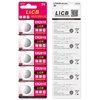 LiCB CR 2016 Battery,CR2016 Lithium Batteries,3 Volt Coin & Button Cell (20 Pack)