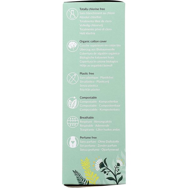 Natracare Panty Liners Mini 30 Count (6 Pack)