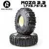 RHINORC MOZA 2.2inch Competition Wheel Tires Super Sticky For 1/10 Crawler Rock Buggy TRX4 SCX10 Pro Gen8 VS4-10 FCX10 Pro and Sporty class RC Tire (MOZA 2.2inch 4pcs)