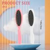 2 Pcs Wig Brushes for Synthetic Hair Stainless Steel Wig Wire Detangling Brushes Portable Wet Comb Professional Synthetic Hair Brush Hair Extension Brushes for Women