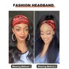 PROPOG Wide Headbands for Women, Head Bands for Women's Hair Elastic Turban Headband Boho Head Wraps Yoga Hair Bands African Hair Accessories