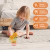 LACHLAND Mini Building Block Flower Toy for Kids 367 Pcs, Cute Artificial Plant Flowers Building Blocks for HomeOffice Decor, Birthday Gifts, Desktop Trinkets Aged 3 4 5-9 Years Old
