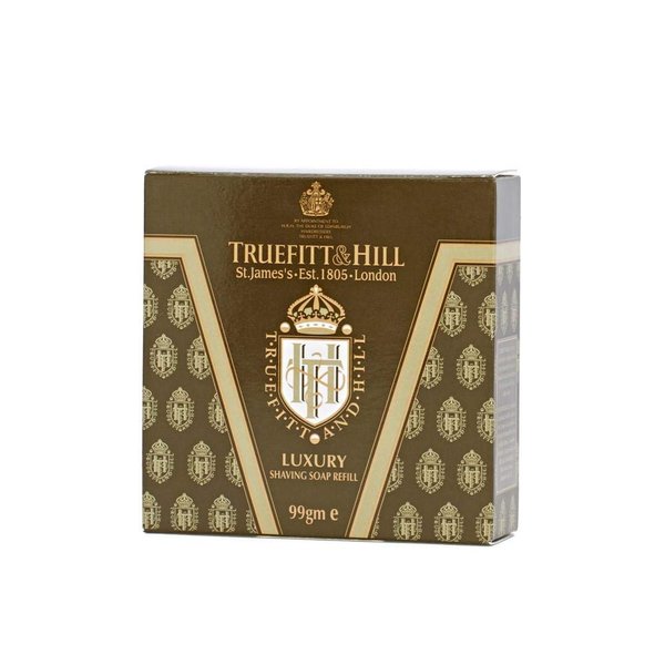 Truefitt & Hill Luxury Shaving Soap Refill for Wooden Bowl (3.5 Ounces)