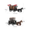 Koowants Medieval Carriage Building Blocks,Ancient Military Weapons Chariot Building Bricks,Medieval Castle Building Set,MOC Medieval Castle Accessories Building Blocks Suitable for Lego