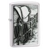 Zippo Lighter-Cowboy Hat and Rope Westerns Windproof Lighter (Resting Cowboy 24879)