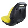 Eparts, Inc. E-AM136044 Deluxe Yellow Seat for John Deere X530, X520, X500, X360, X340, X324, X320, X300R, X304, X300, X305R, X310, X330, X350, X350R, X354, X384, X380, X370, X394+