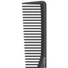 Styling Comb (5 Pack) | Professional 7 Inch Black Carbon Fiber Anti Static Chemical And Heat Resistant Comb For All Hair Types | Fine and Wide Tooth Comb For Men and Women | By Bardeau Essentials