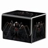 Strong Magnet Card Case Deck Box Mtg Card Box Playing Card Box Magic Deck Box Tcg Up to 200 Cards Creative Pattern Trading Card Storage Box for Collectible Card Games, Menacing Black Spider
