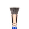 Bdellium Tools Professional Makeup Brush - Golden Triangle 957 Precision Kabuki - With All Vegan and Soft Synthetic Fibers, For Versatile Application (Blue, 1pc)