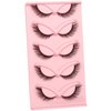 False Eyelashes Cat Eye Lashes Natural Look Fluffy Faux Mink Lashes Wispy Lashes Fox Eye Volume Short Fake Eye Lash Pack Bratz Doll Lashes By Milllruez