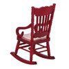 1 Pieces Doll House Wooden Chairs 1:12 Christmas Dollhouse Model Chairs Mini Dollhouse Wooden Rocking Chairs for Dollhouse Accessories Furniture Decoration