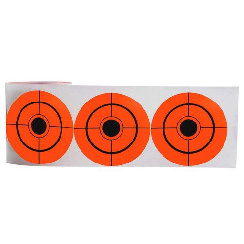 Remarkable Shooting Target Stickers-Self Adhesive Target for Shooting - Easy to See Bright Fluorescent Orange Shooting Targets 3" Inch (250 Pack) …
