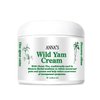 Anna's Organic Wild Yam Cream, Wild Yam Cream Body Moisturizer for All Skin Types
