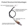 Dasbecan Upstream or Downstream Oxygen Sensor Compatible with Ford F150 1997-2003 E150 E250 1997-2005 Explorer 1996-2005 Lincoln Mazda Mercury Replaces# 11171843 15717 234-4127 234-4071 (2PCS)