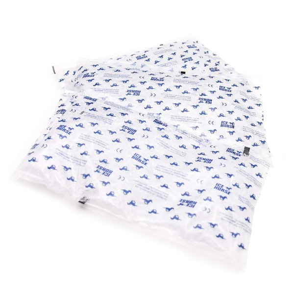 Ice Horse Replacement Ice Packs - 12 Pack Replacement Inserts - 6" x 10"