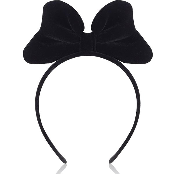 Outyua Hair Band Bow Headbands Headdress for Women and Girls Non Slip Hair Accessories for Party Cosplay Fashion Bowknot