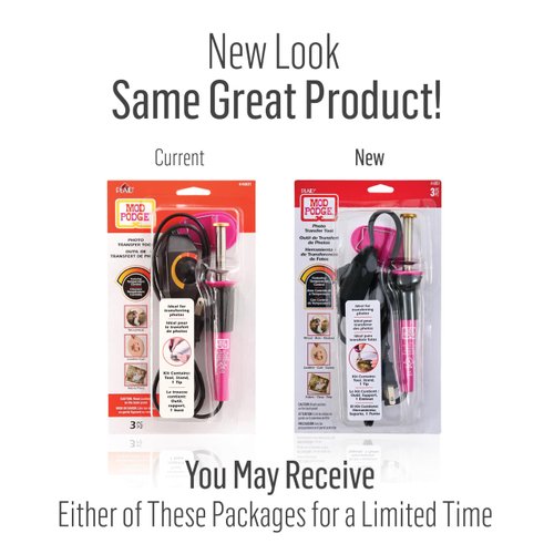 Mod Podge 3-Piece Photo, Lightweight Easy-to-Use Transfer Tool with Variable Temperature Control and Pen-Like Grip, Perfect for DIY Arts and Craft Supplies, 44801, Multi