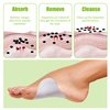 Deep Cleansing Foot Pads, Natural Bamboo Vinegar Ginger Foot Pads, Foot Care Patches for Better Sleep, Relaxation, Relieve Stress, Remove Dampness, Pain Relief, 14 Pack
