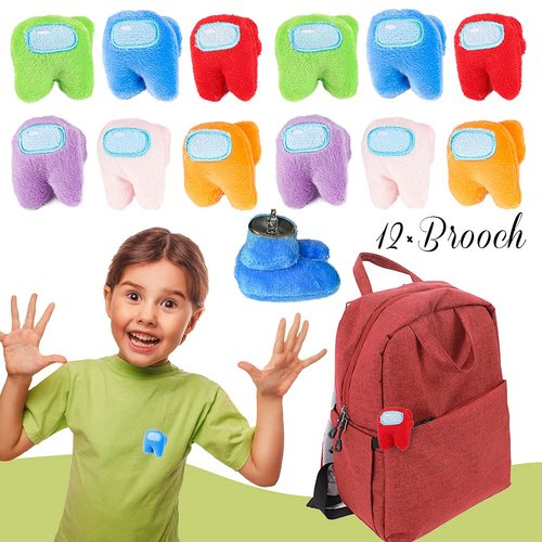 JUNIQUTE 72 PCS Game Party Favors, Video Game Party Keychain Ring Brooch Stickers Pass Ticket Lanyard Party Gift Bags for Kids Cartoon Fans Birthday Party Supplies Decorations Goodie Bags Filler