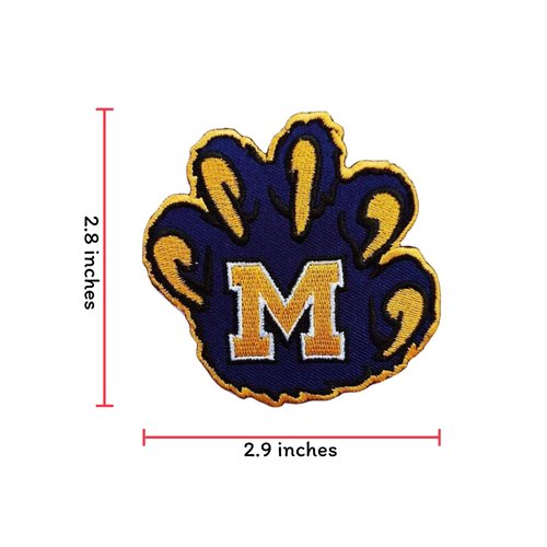 Michigan Embroidered Sew on Patch - Iron on Patches for Animal Lovers, Indian Wildlife Lovers - Environment Emblem for Jackets, Jeans, Backpacks, Hats and Shirts