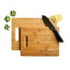 Personalized Bamboo Cutting Board - Handmade Rustic Kitchen Decor - Large Durable Butcher Block Alternative with Engraving - Eco-Friendly Gift for Housewarming or Wedding