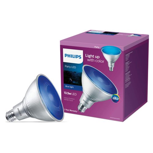 LED Lamp, PAR38 Bulb Shape, 13.5W, 120V