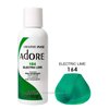 Adore Semi Permanent Hair Color - Vegan and Cruelty-Free Green Hair Dye - 4 Fl Oz - 164 Electric Lime (Pack of 1)